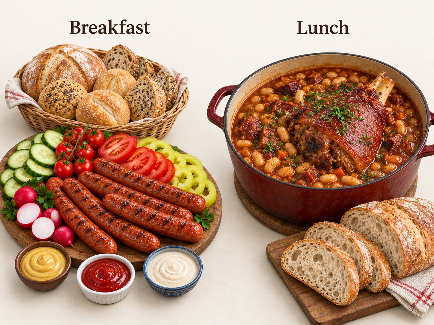 Breakfast and lunch served at the championship