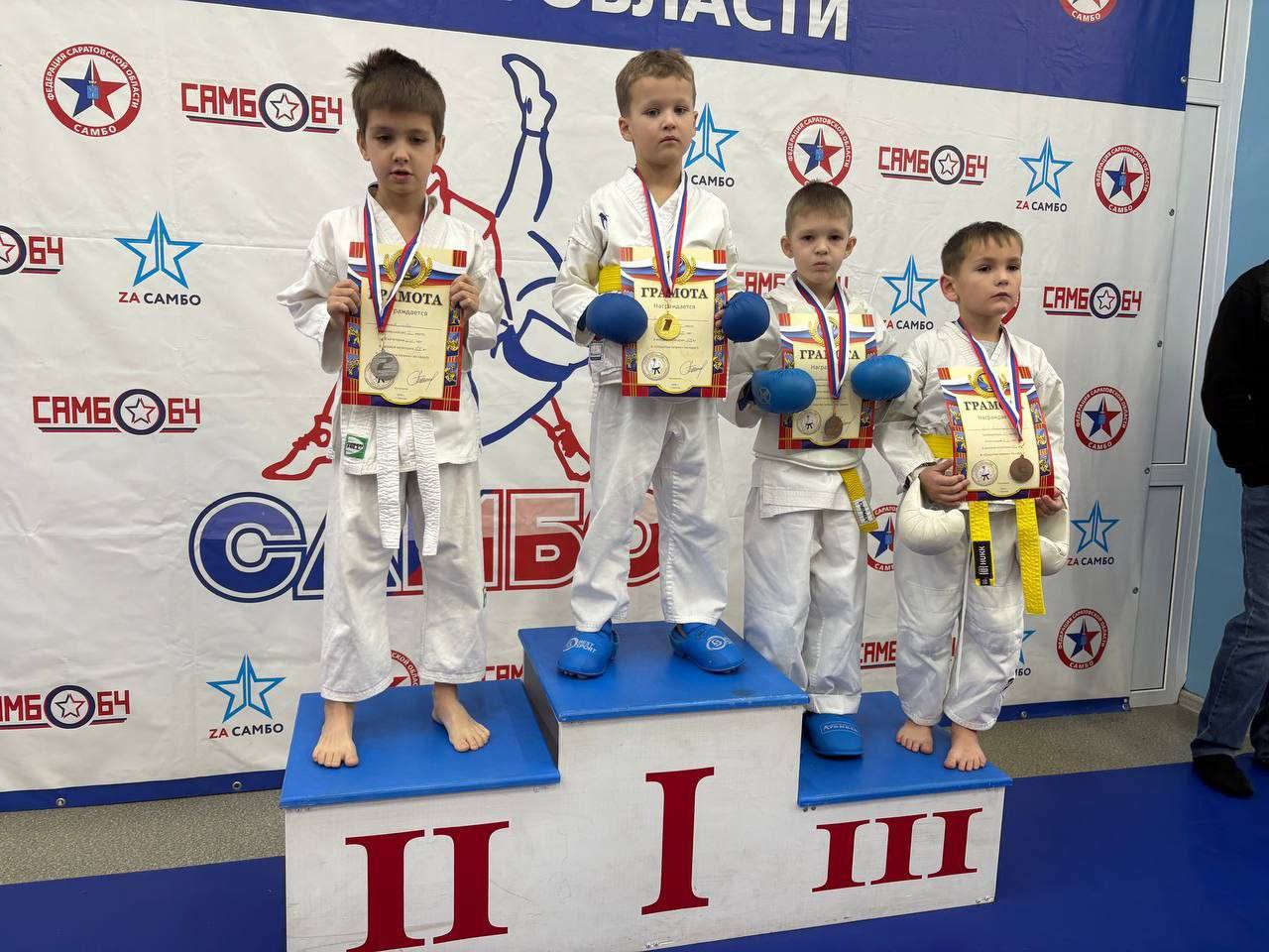 Юный каратист на первенстве области, Саратов СХИ