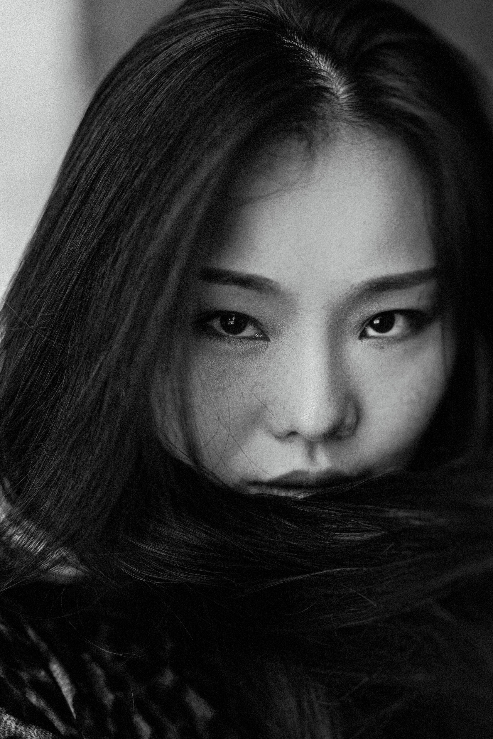 Female portrait series by Evgenia Huber