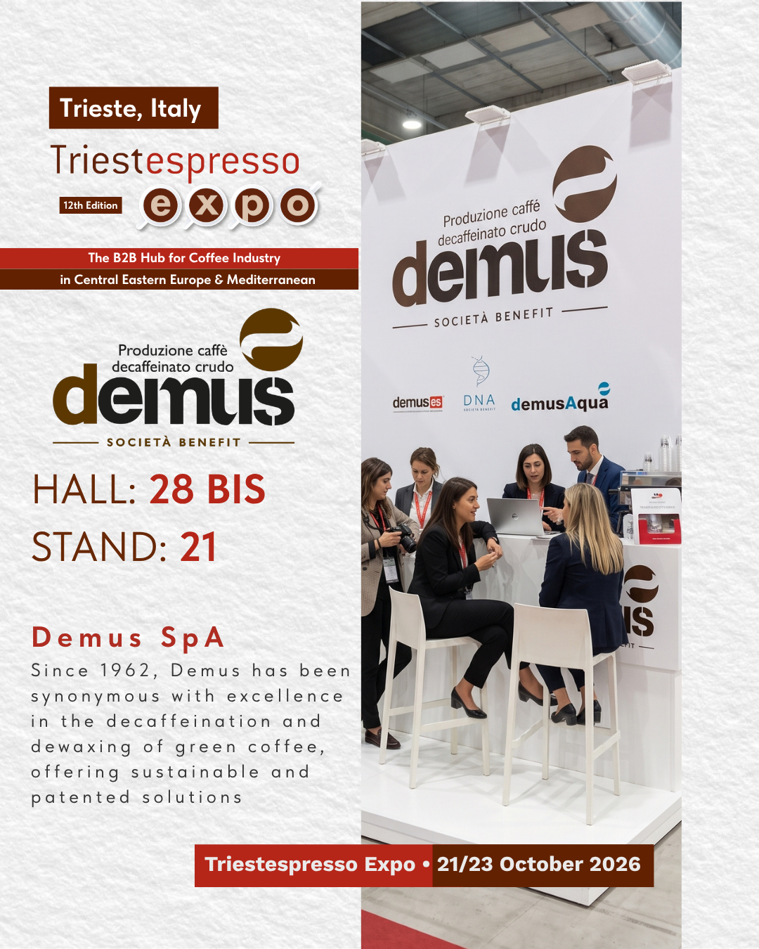Demus - Stand Triestespresso Expo