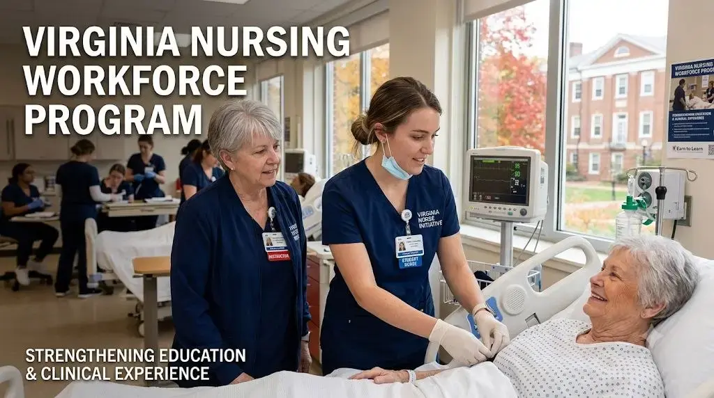 Virginia Relaunches $4.8M Program to Strengthen Nursing Workforce