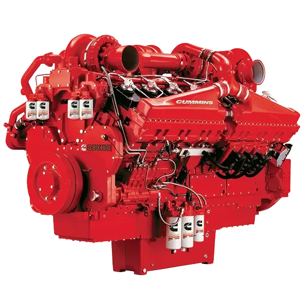 Cummins QSK50 V16 marine diesel engine — Cummins QSK50 spare parts sourced by IWH from Turkey