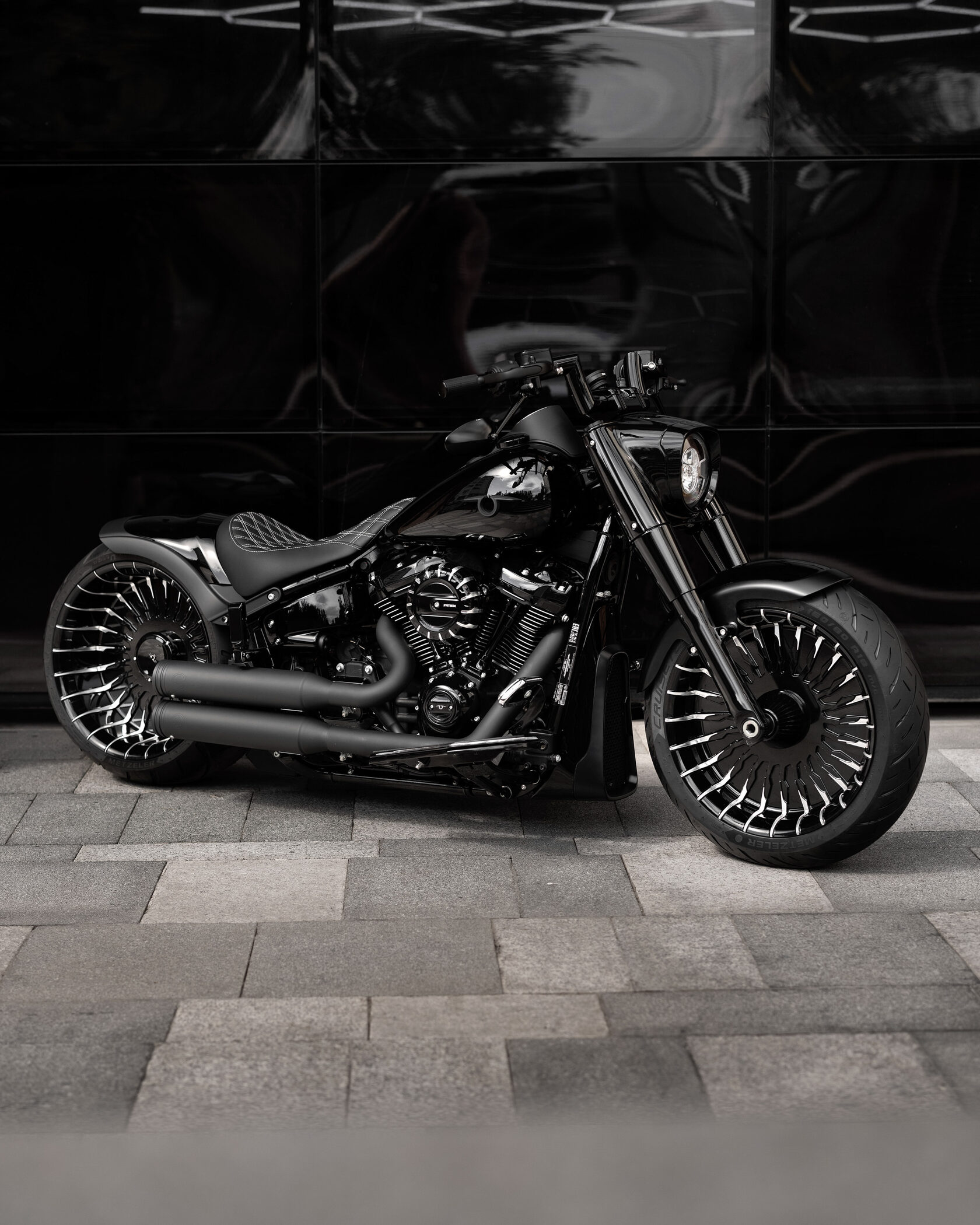 FATBOX by BOX39 — Custom Wide-Tire Motorcycle from Dubai