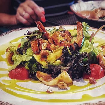 Salat with grilled shrimps delivery from DEPO Salsa Grill Restaurant Kyiv
