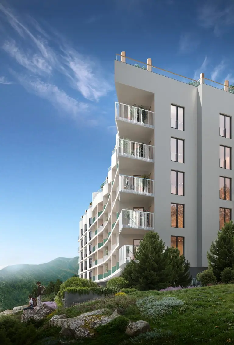 WOL HOME KARPATY — архитектура комплекса