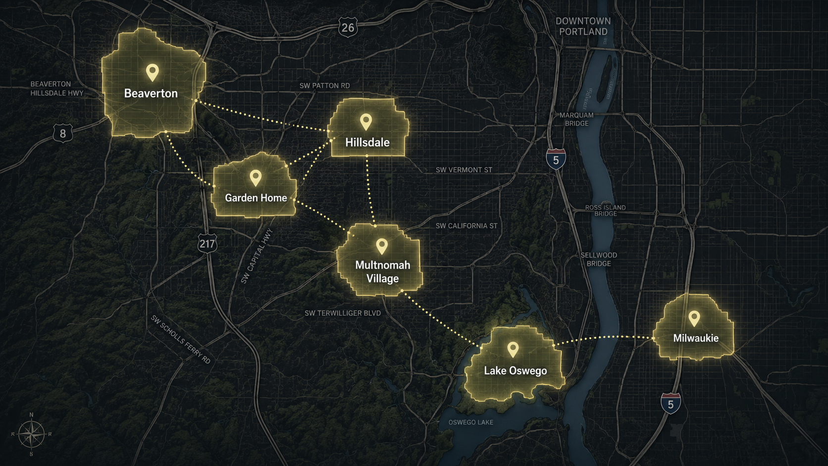 SW Portland and nearby appliance repair service area