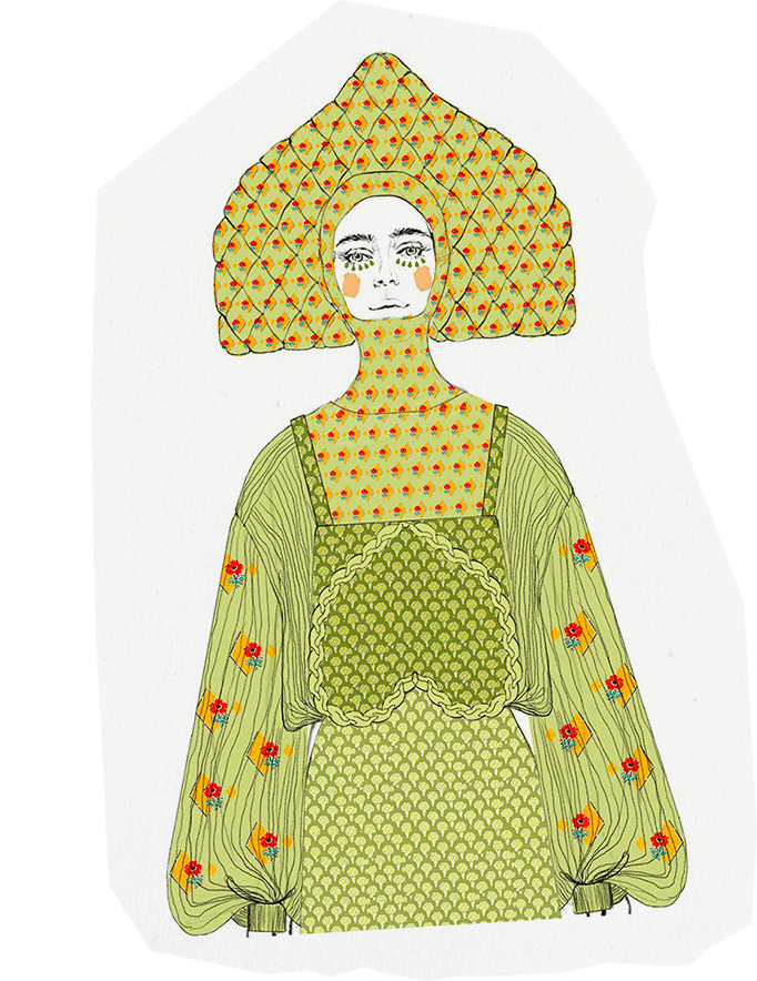 Коллекция цифровой одежды с кокошниками-скафандрами создавалась задолго до пандемии