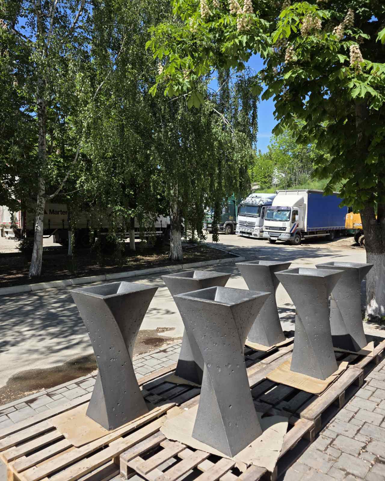 jardiniere beton