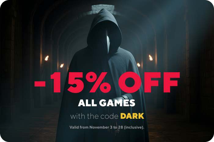 Promo code: Dark -15% 