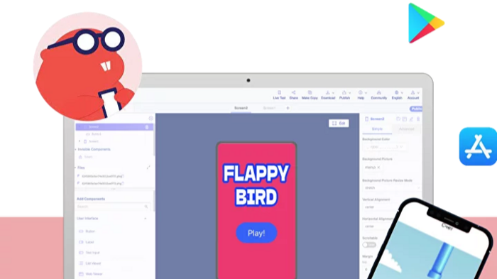 MIT App Inventor — appudvikling til smartphones