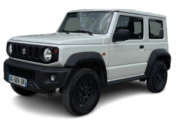 Suzuki Jimny 2024 1.5L 100cv essence blanche 4x4