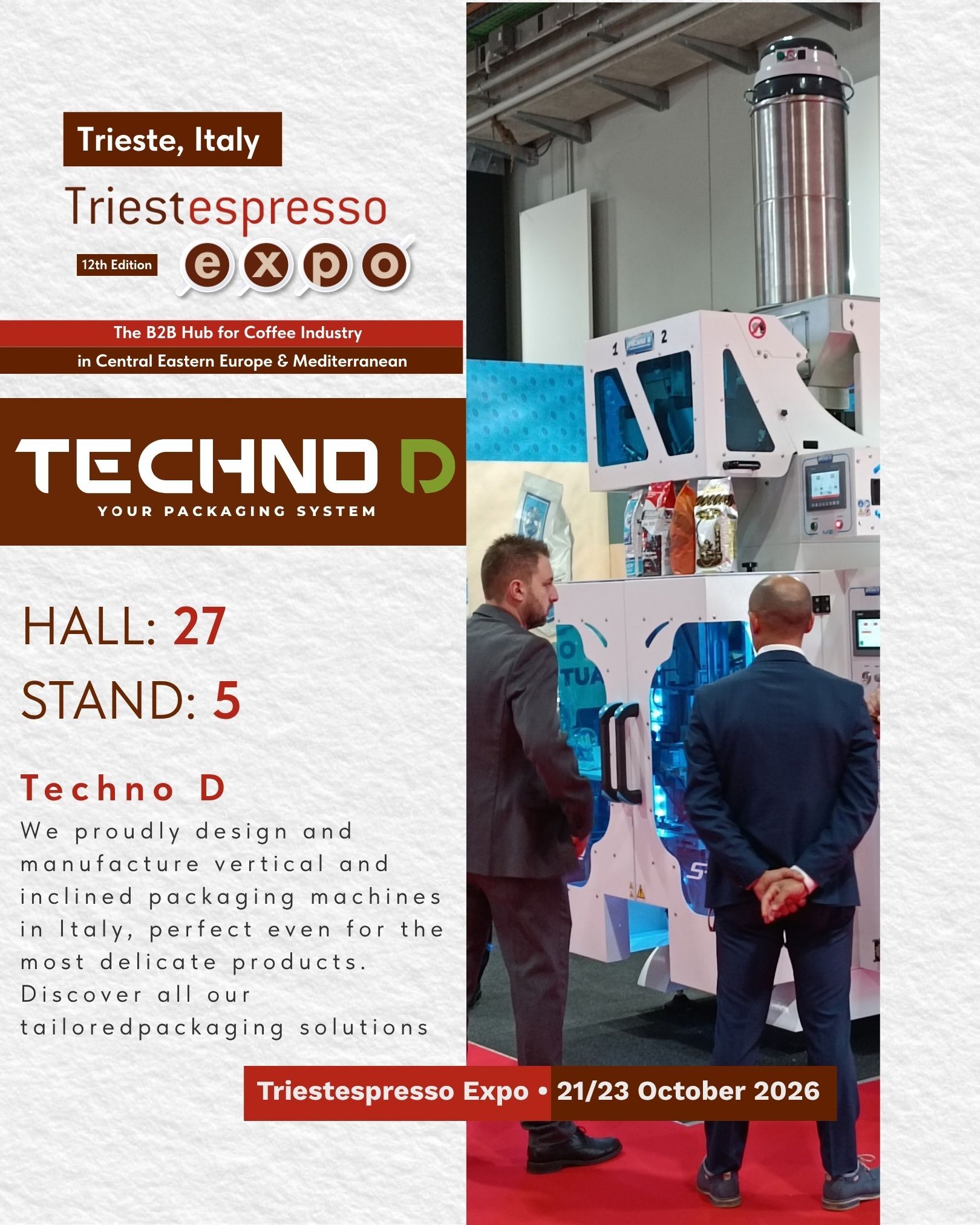 Techno D - Stand Triestespresso Expo