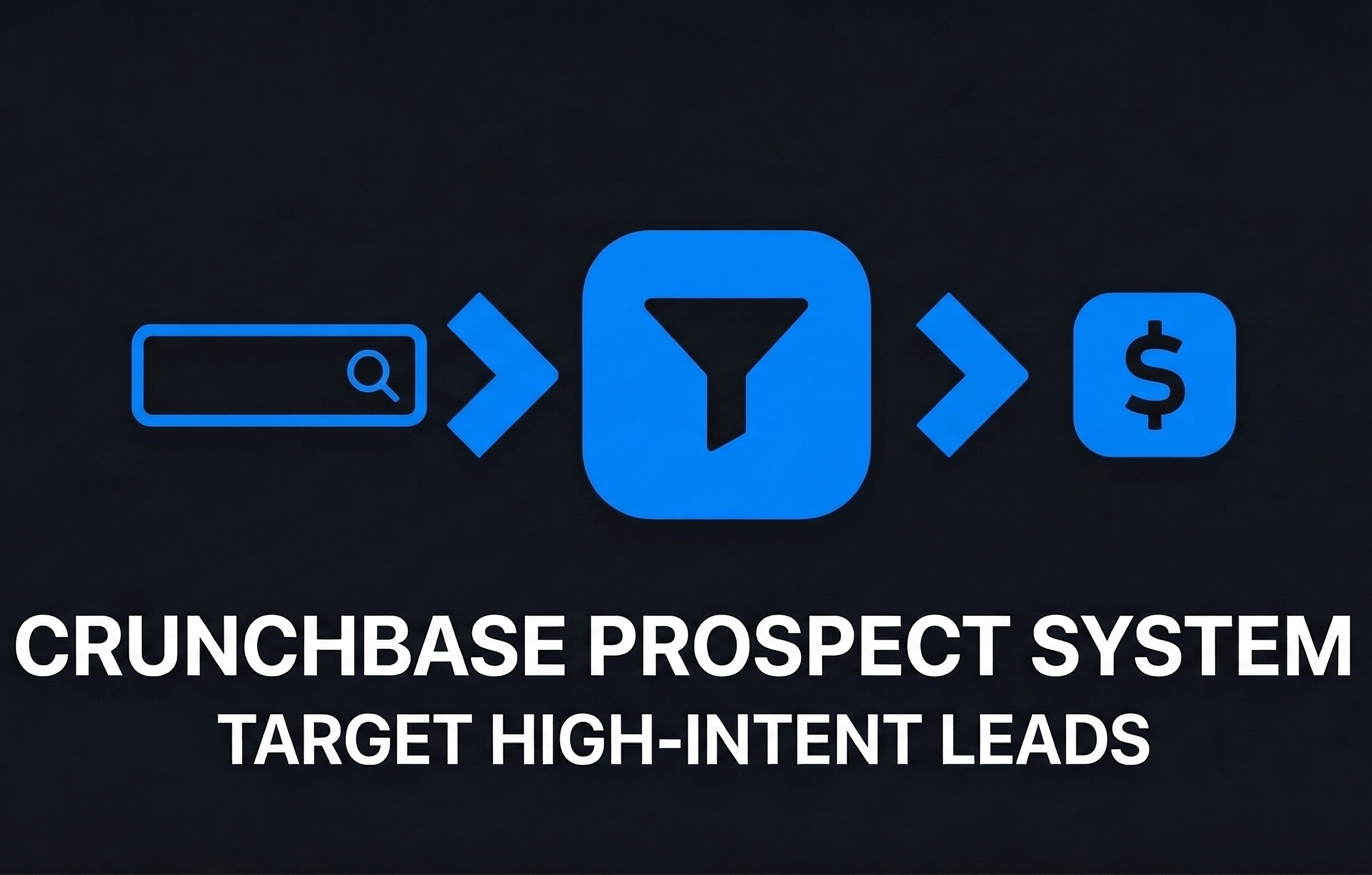 Crunchbase Prospect System Target High-Intent Leads