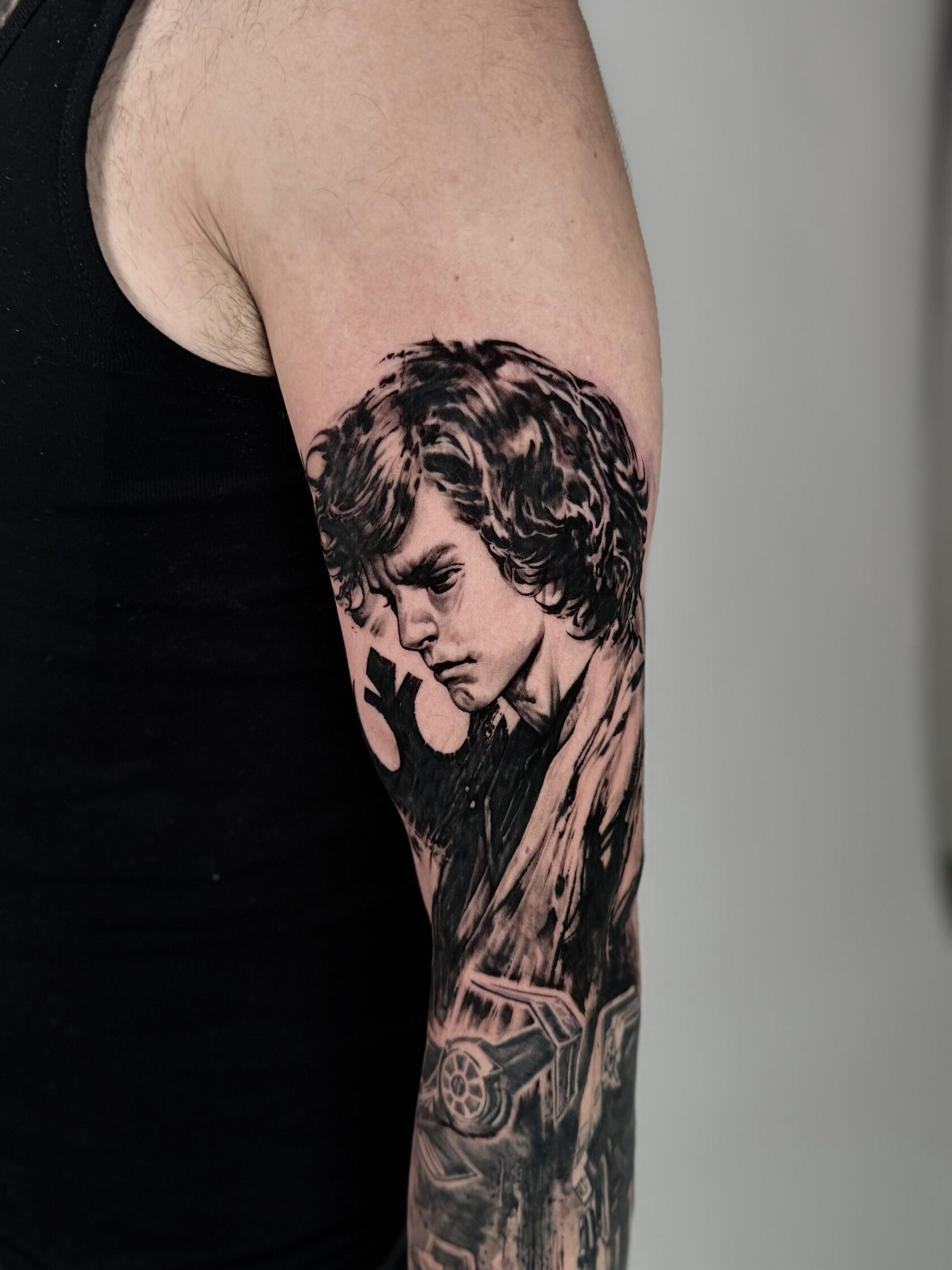 Anime Tattoo von Aleksandr – Arbeit 4