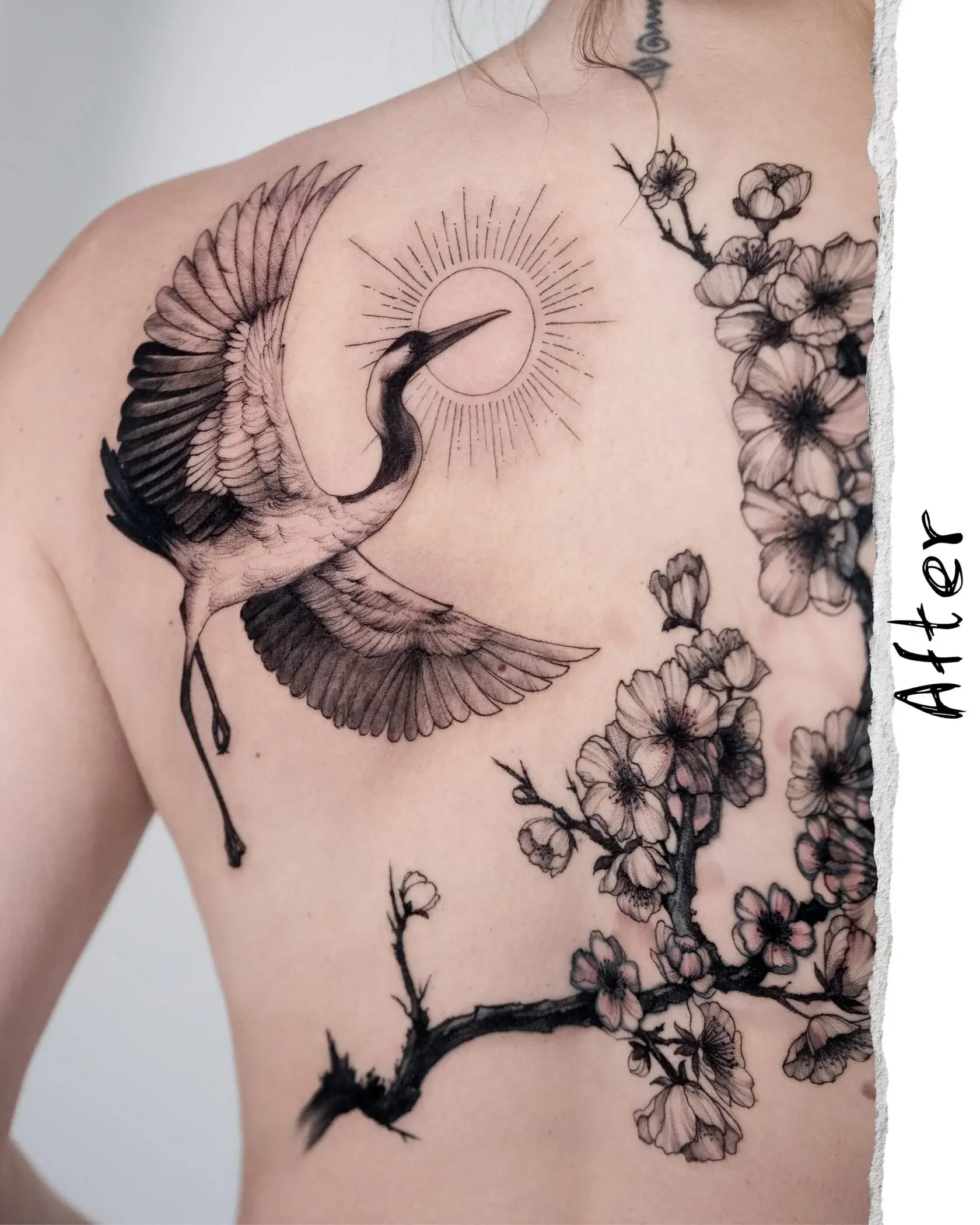 Cover Up Tattoo Beispiel 2 - Brennnessel Tattoo Berlin