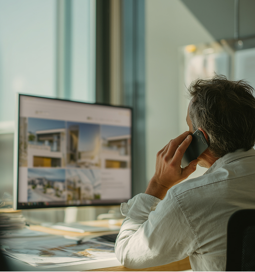 Initial consultation for construction and renovation project planning in Italy