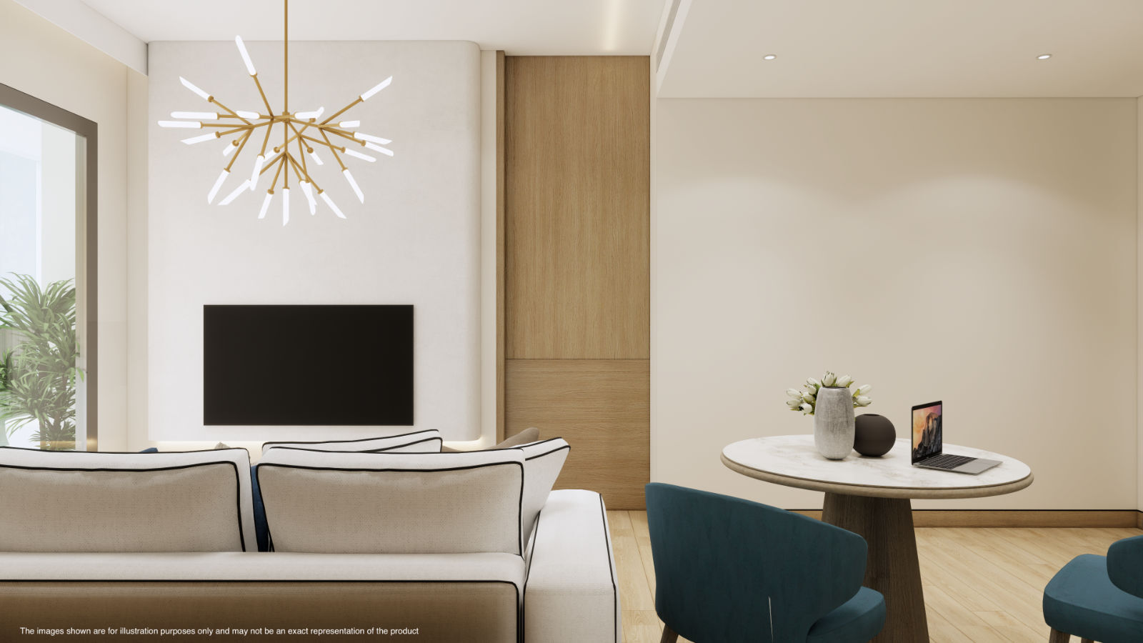 Interior view, Building K residence, Maviston Mai Khao