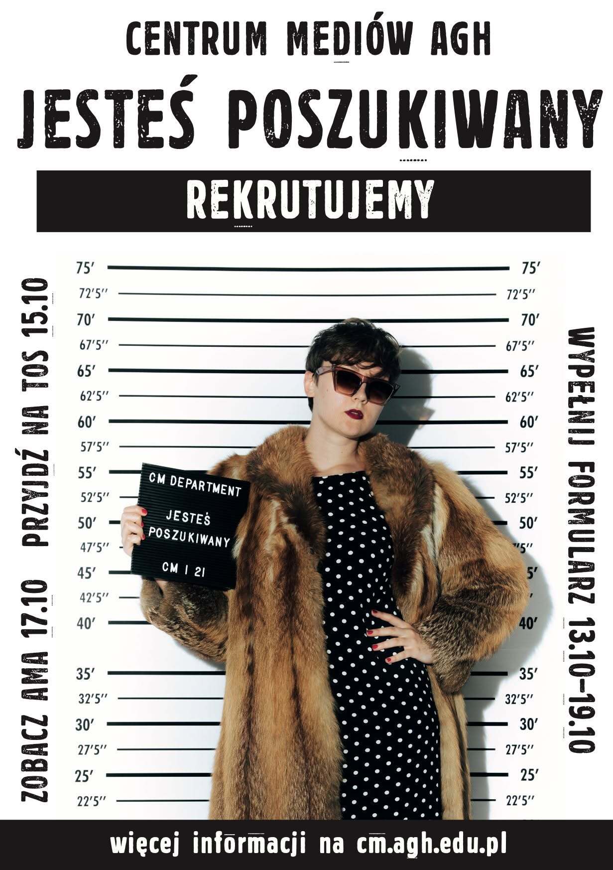 Plakat kampanii „Jesteś poszukiwany”