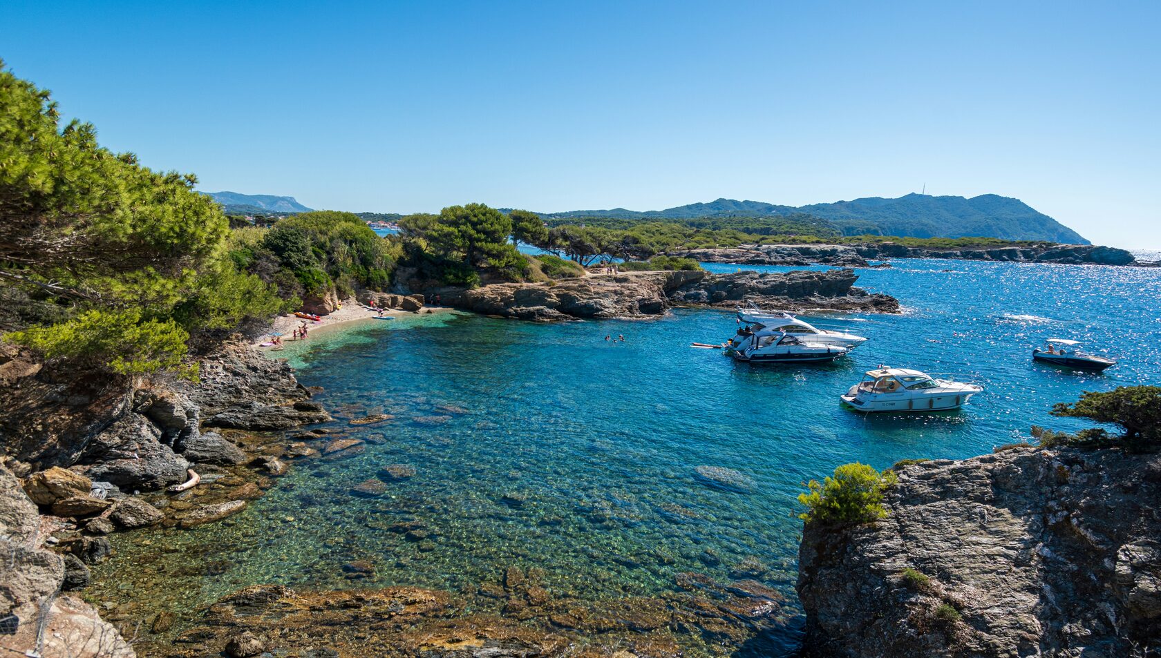 French Riviera landscape