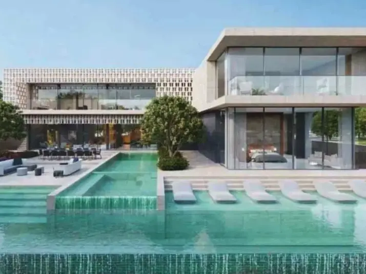Modon luxury villa with infinity pool, Hudayriyat Island Abu Dhabi