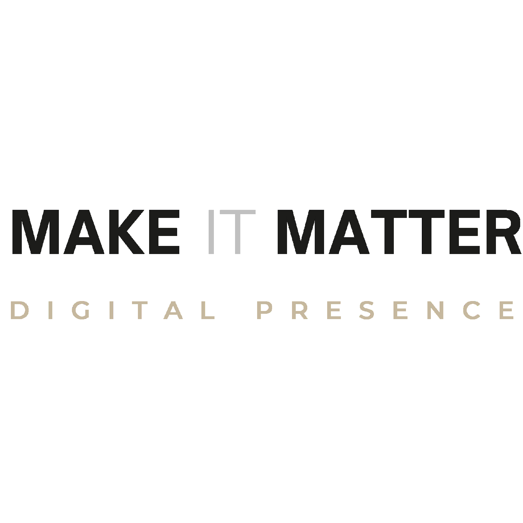 MAKE IT MATTER - digital presence