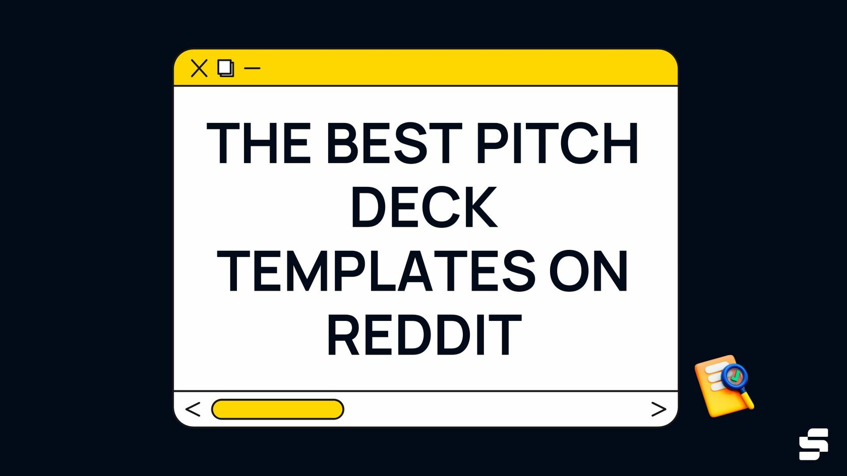 The Best Pitch Deck Templates on Reddit