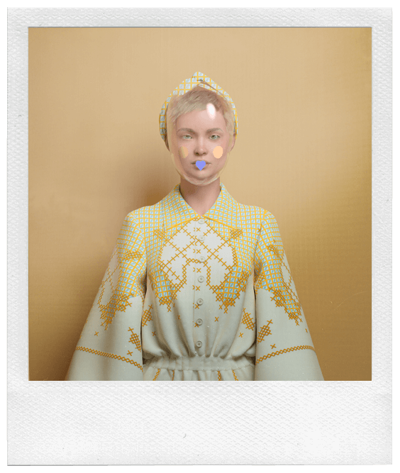 Alena Akhmadullina создала коллекцию с цифровыми кокошниками для людей из будущего