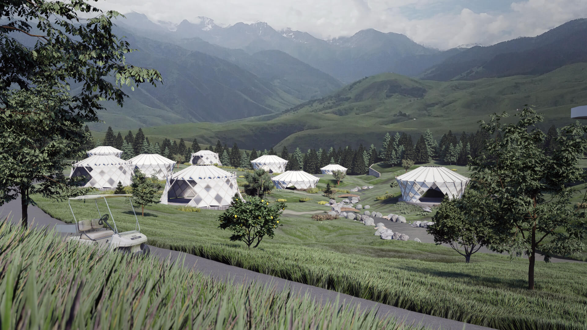 20 Yurt Resort Park