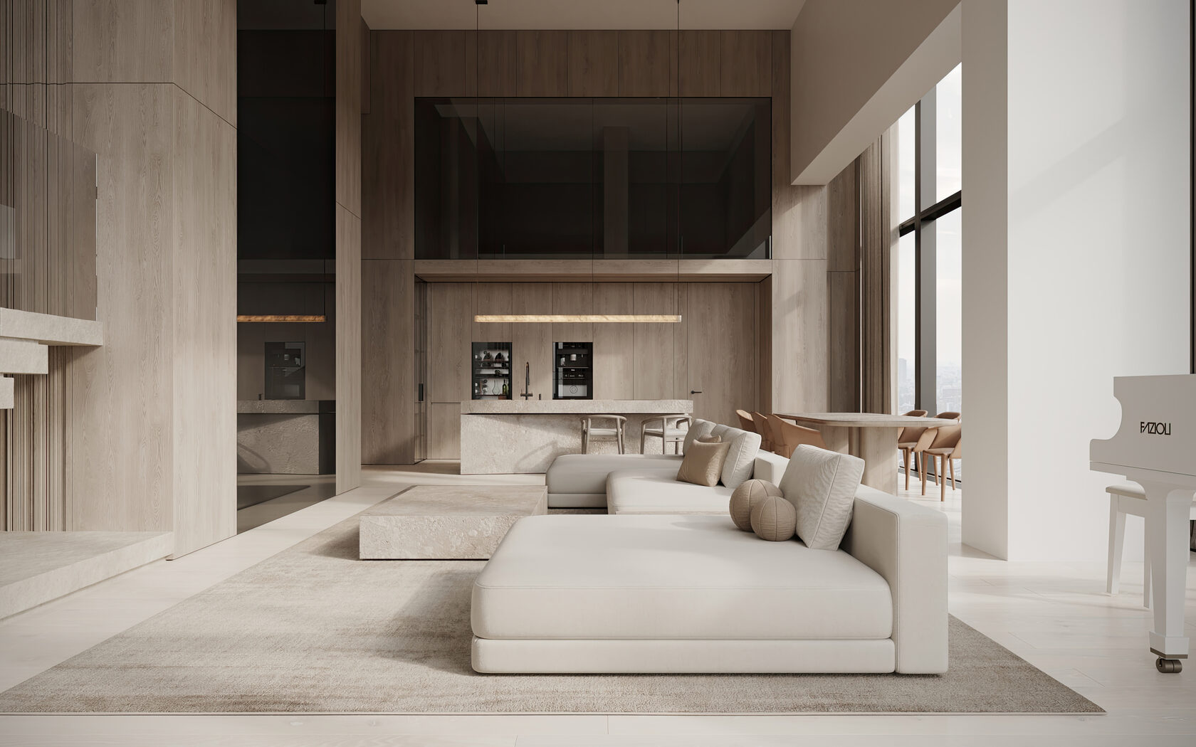 Trump Tower, interior design by TIMROOM