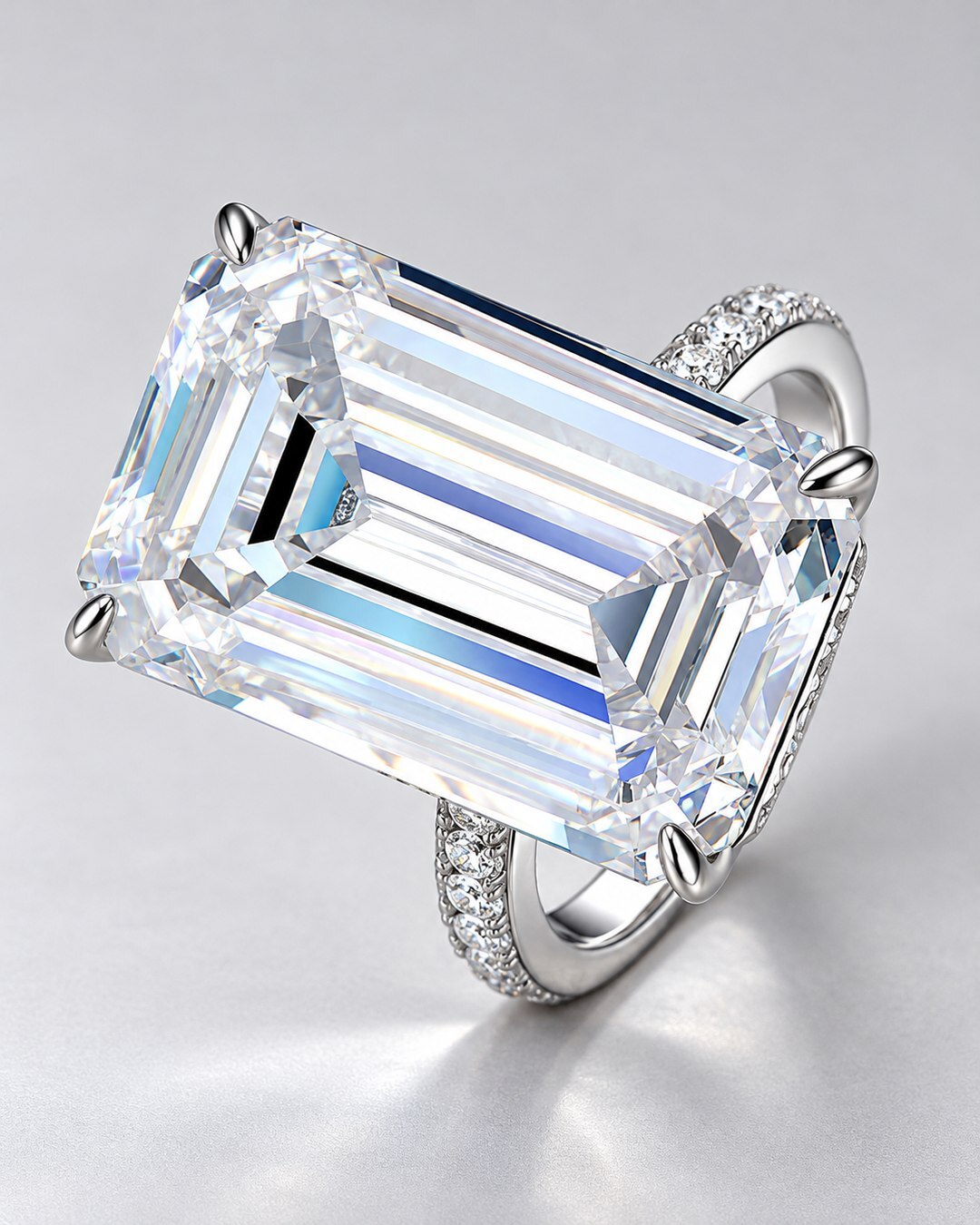 Grand Emerald 25 ct VVS1 Ring ICED KYIV
