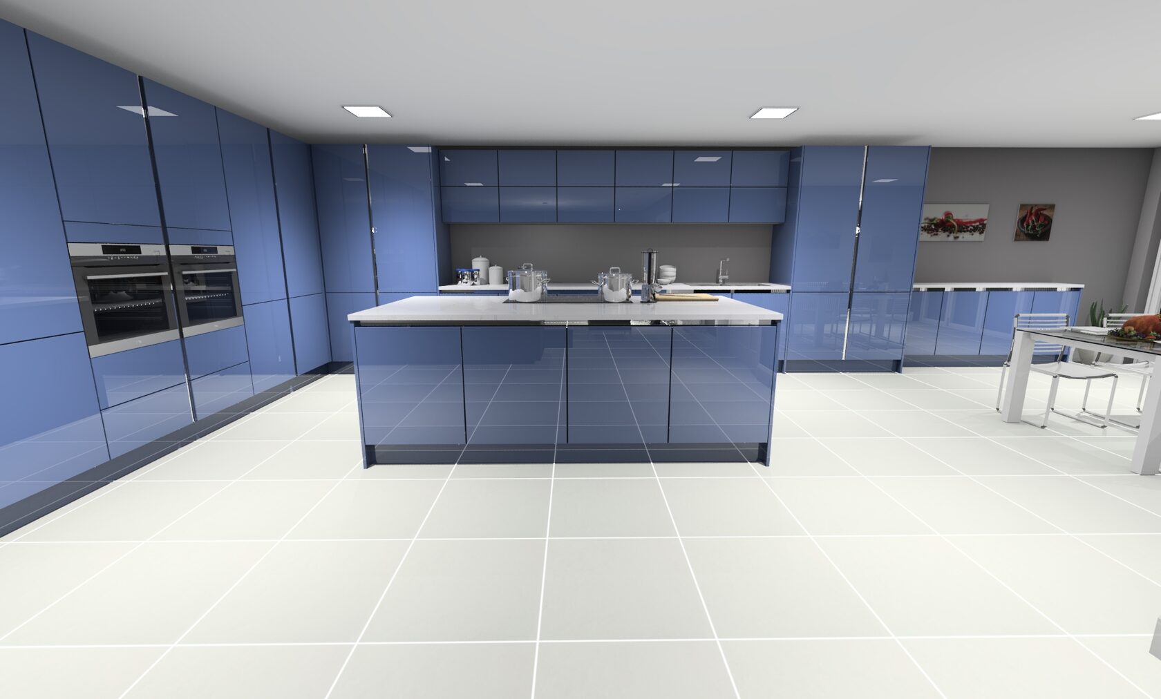 Bespoke Shaker kitchen designed and installed by ABJ in Peterborough