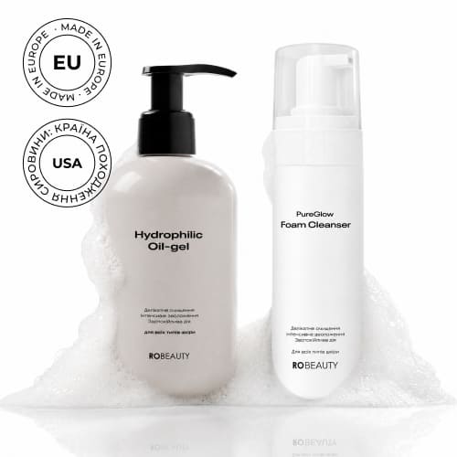 Cleansing Duo — олія-гель і пінка PureGlow, фото 1