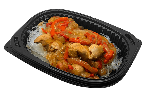 Рагу из кролика с фунчозой