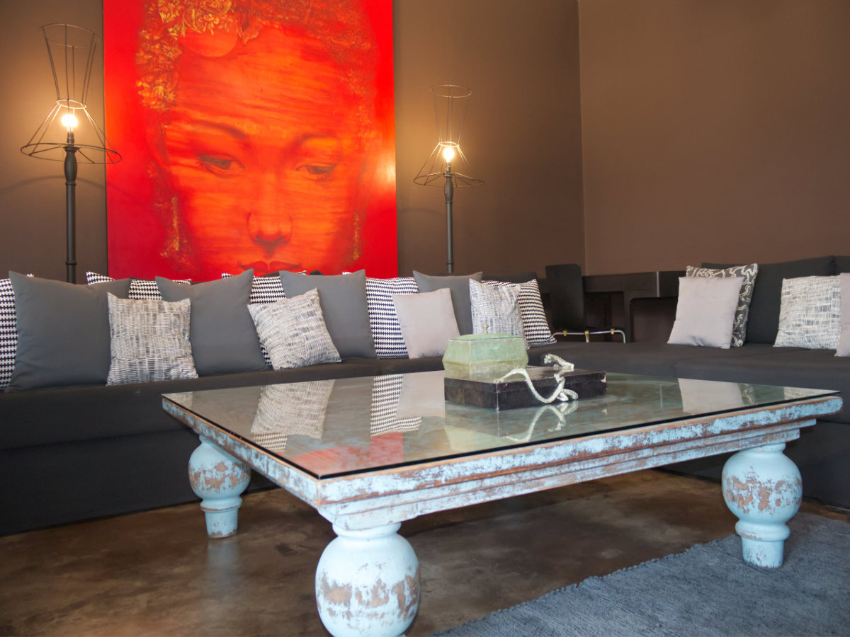 TV room, Villa Saanti