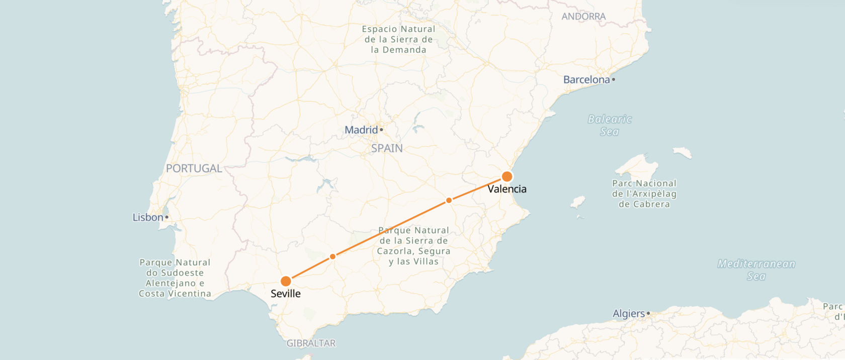 Seville to Valencia Train Tickets & Schedule Spanish Trains