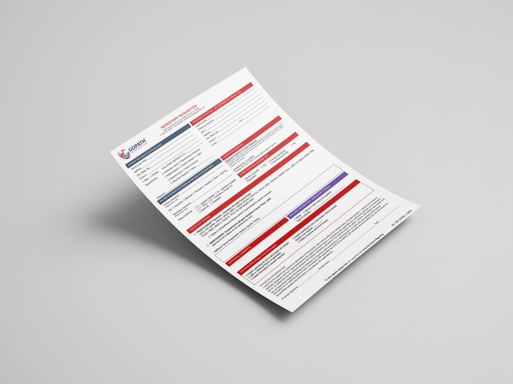 Propath Requisition Form.pdf ProstateNow™ Hereditary Requisition