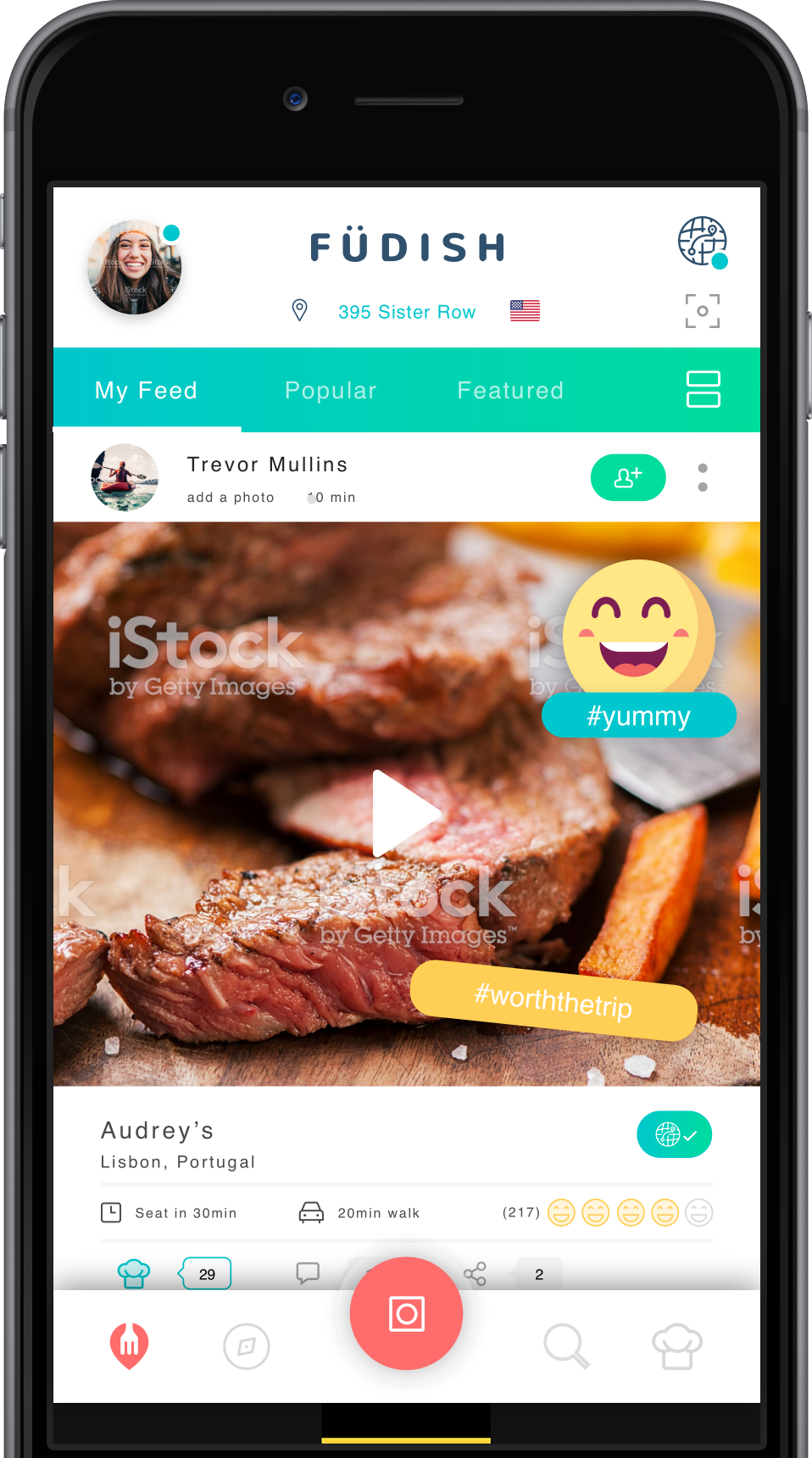 Food App Design