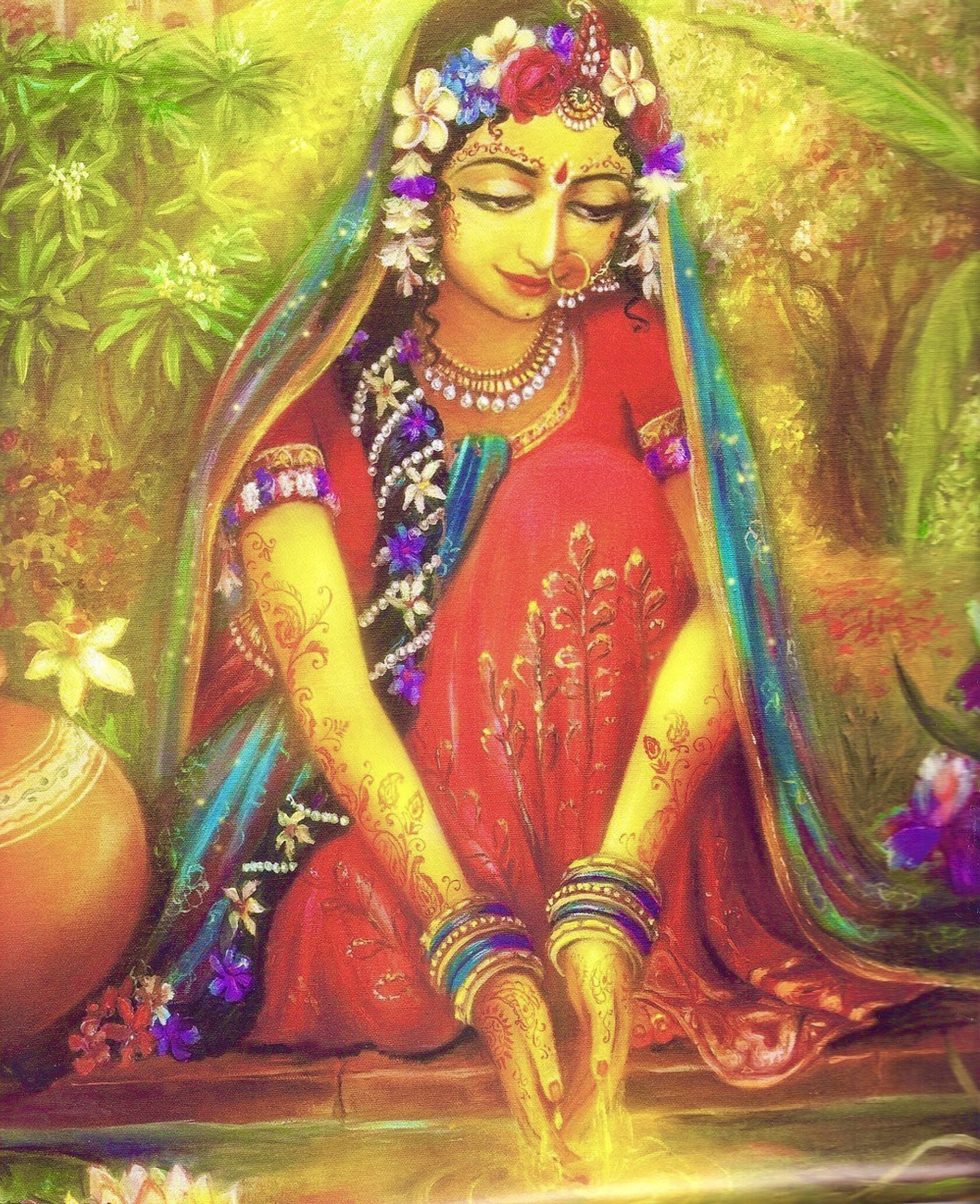 Radha Rani Book Shrimati Radharani. Krishna's Beloved. ISKCON. ИСККОН