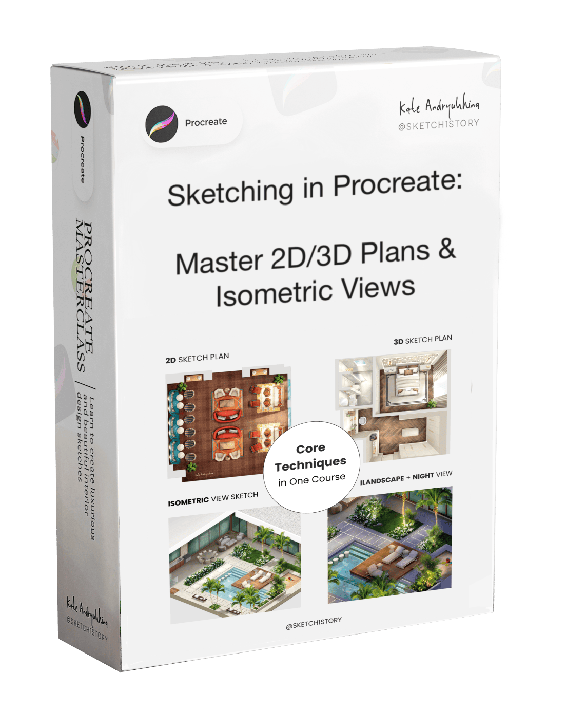 Master 2D / 3D plans &amp; Isometric views sketching