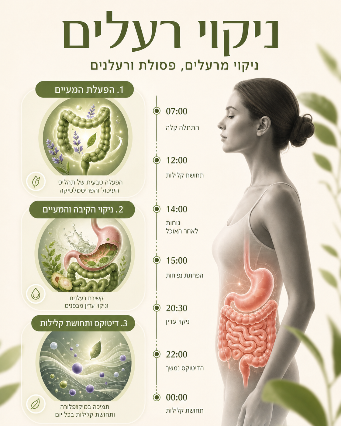 איך Be Lite עובד בתוך הגוף, תהליך ניקוי רעלים עדין