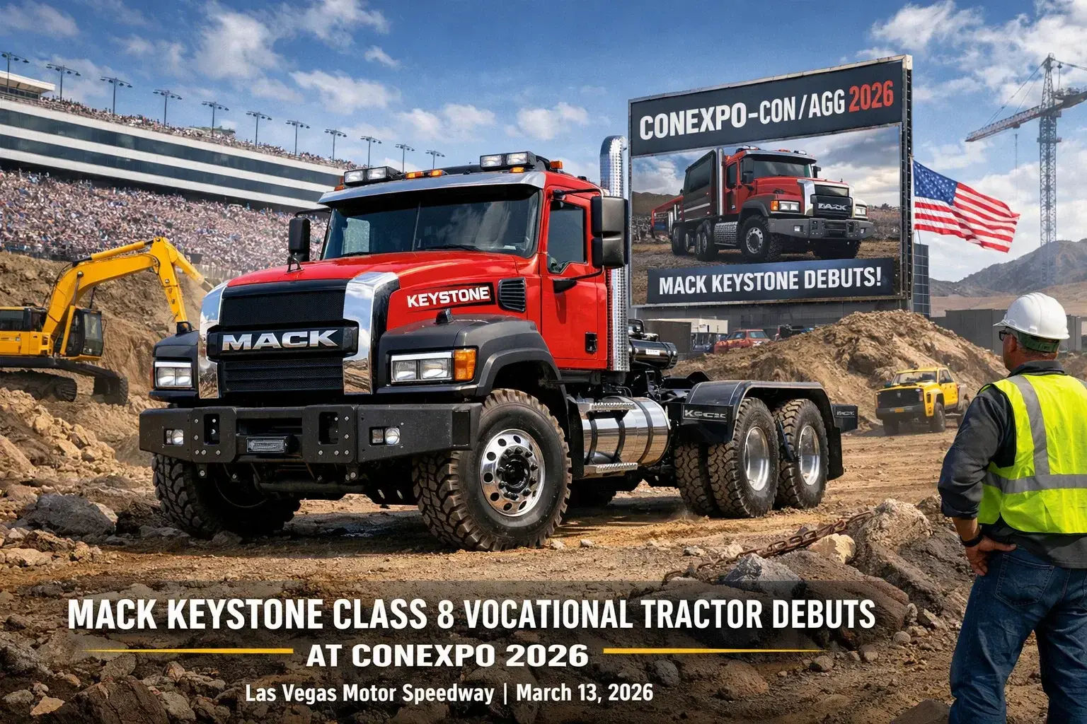 Mack Keystone Vocational Tractor