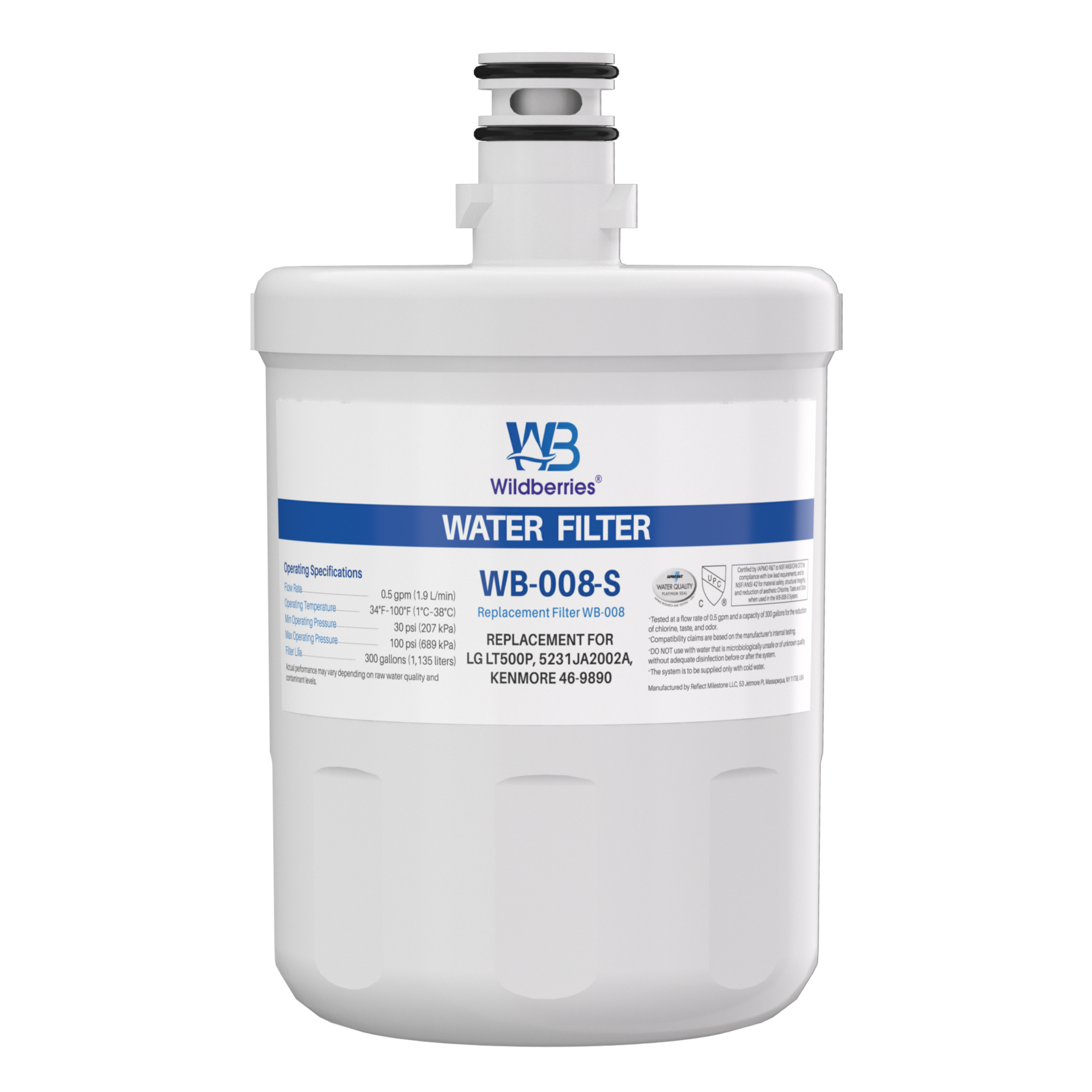 WB-008-S Wildberries Refrigerator Water Filter