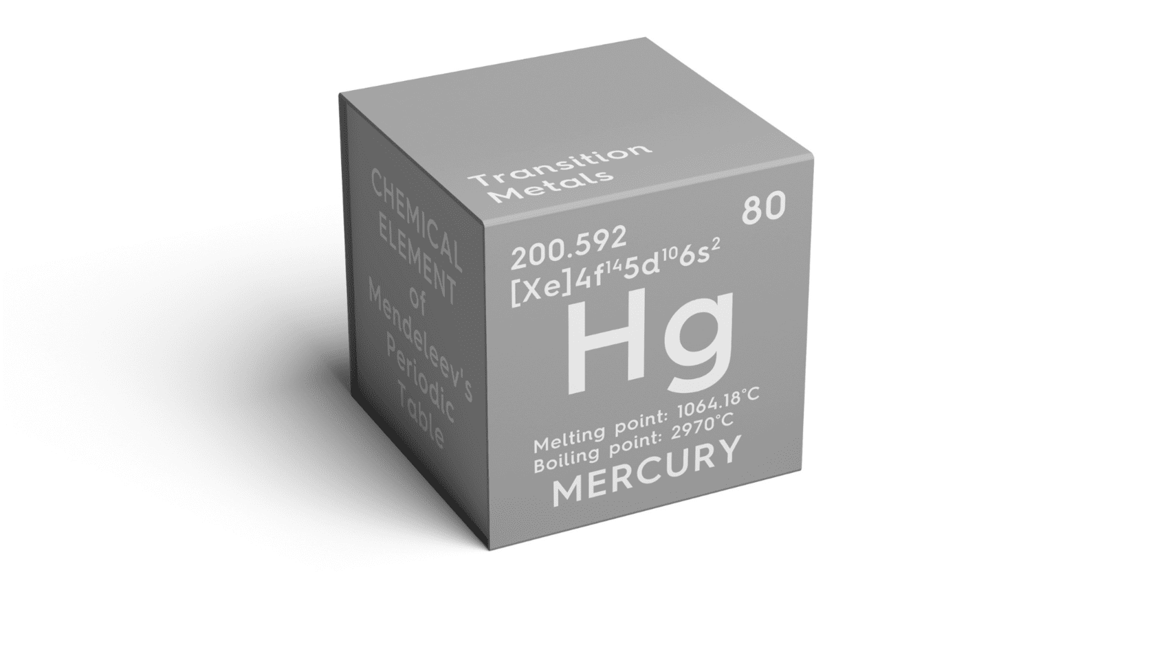 he image shows a 3D representation of the mercury (Hg) element from the periodic table, illustrating the importance of reverse osmosis in removing heavy metals, lime, and harmful impurities from drinking water