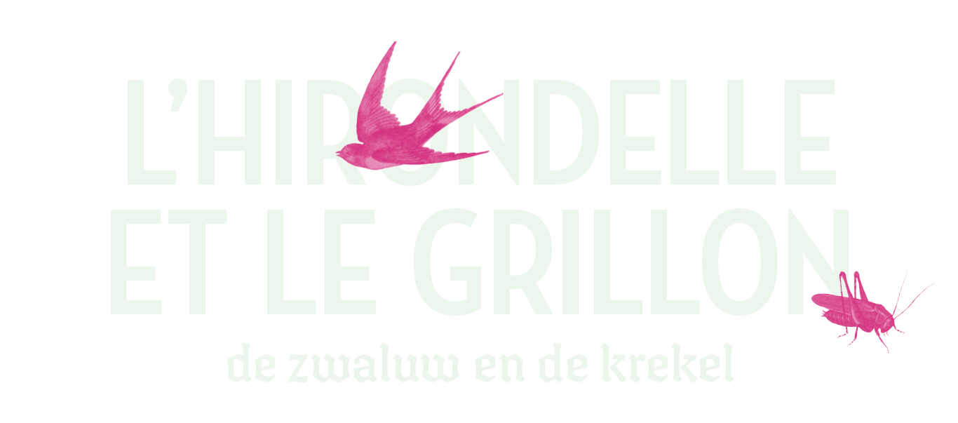 L'Hirondelle et le Grillon – de zwaluw en de krekel