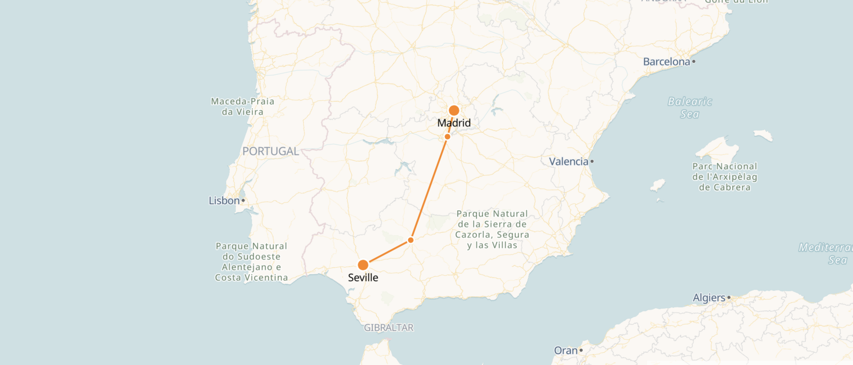Madrid to Seville Train Tickets & Schedule Spanish Trains