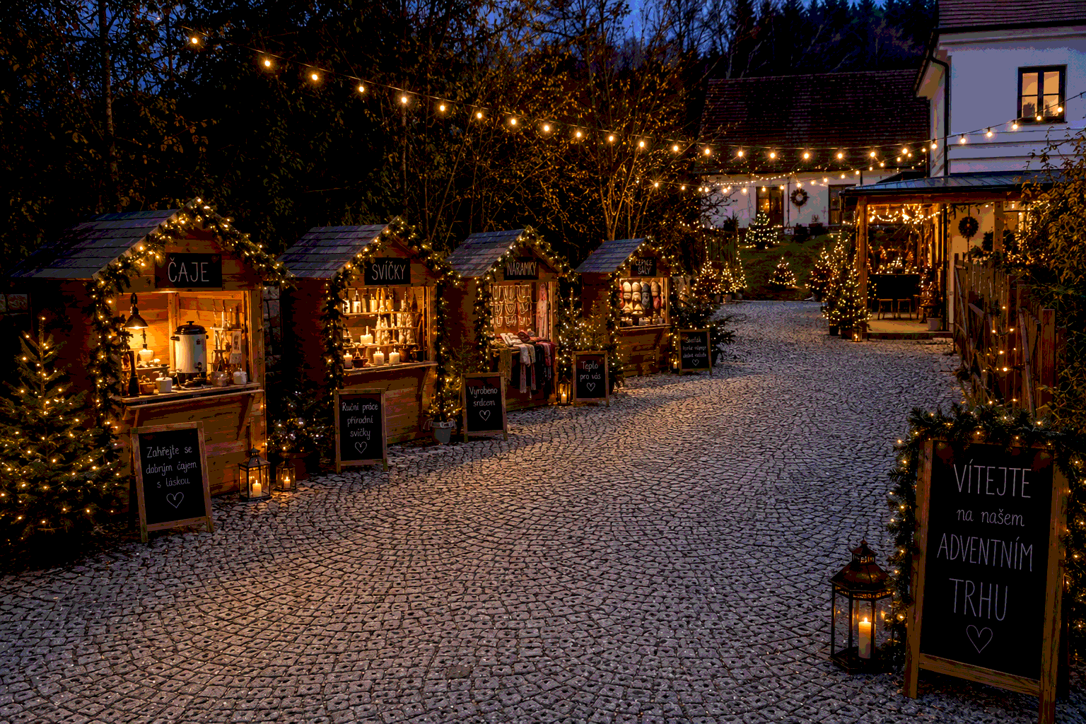 Adventní trhy ve Stodola9Ateliér