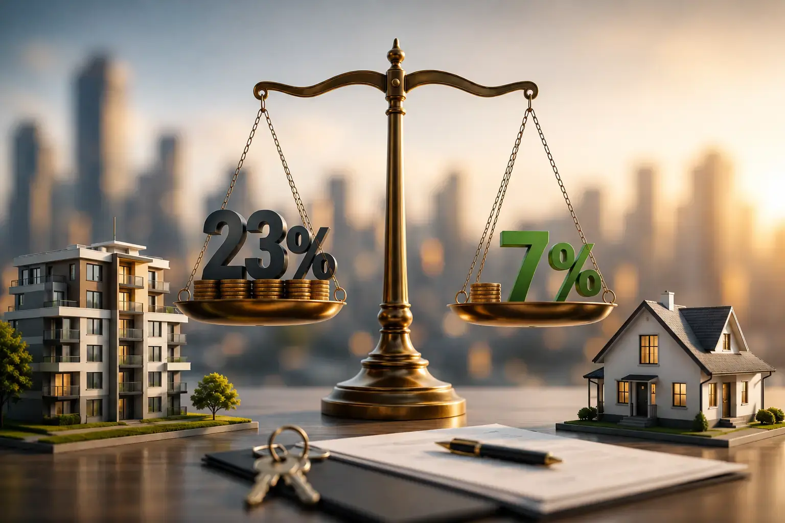 Налог на доход от аренды в Украине — снижение с 23% до 7%