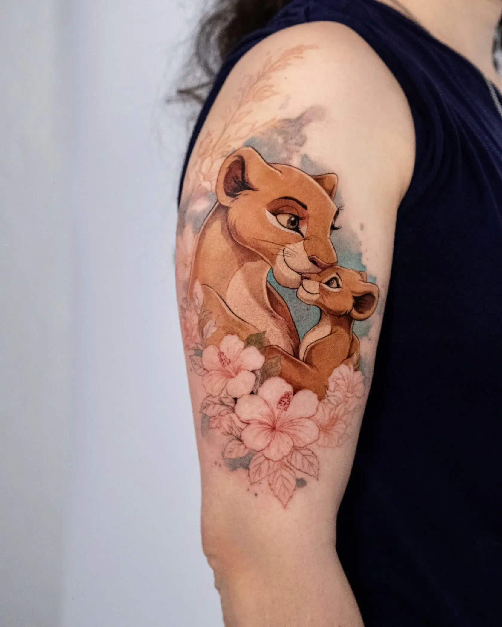 Farbe Tattoo - Brennnessel Tattoo Berlin