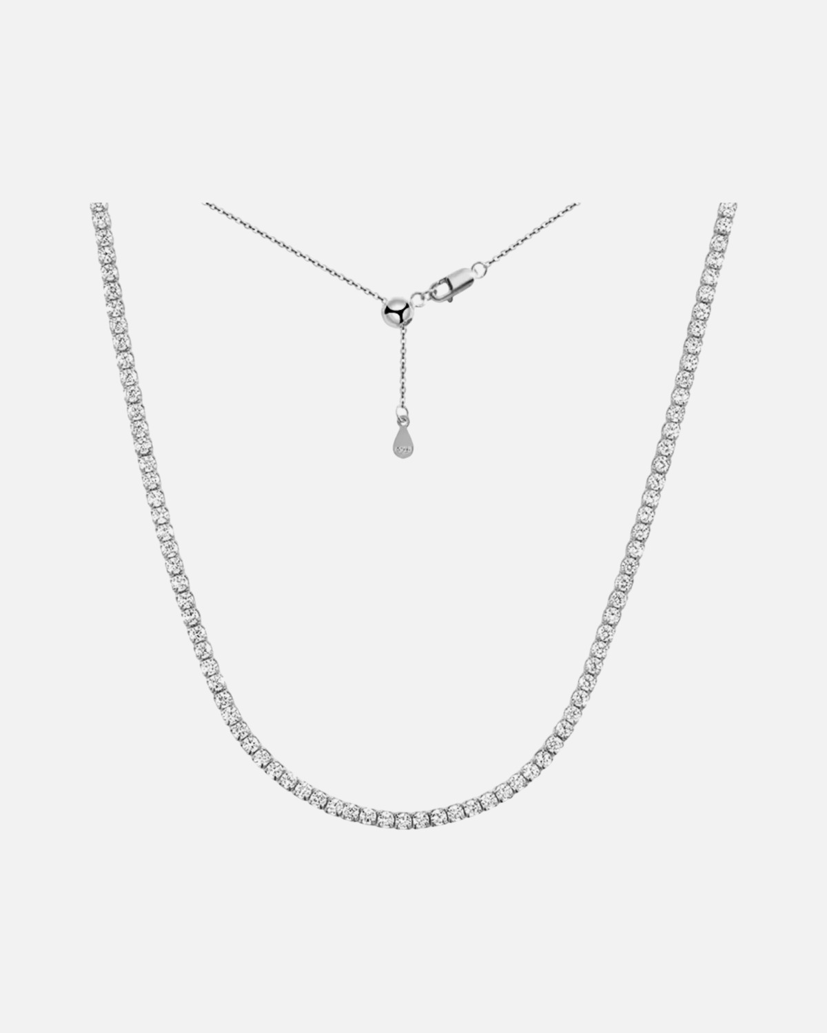 Tennis 2mm VVS1 Silver 925 ICED KYIV