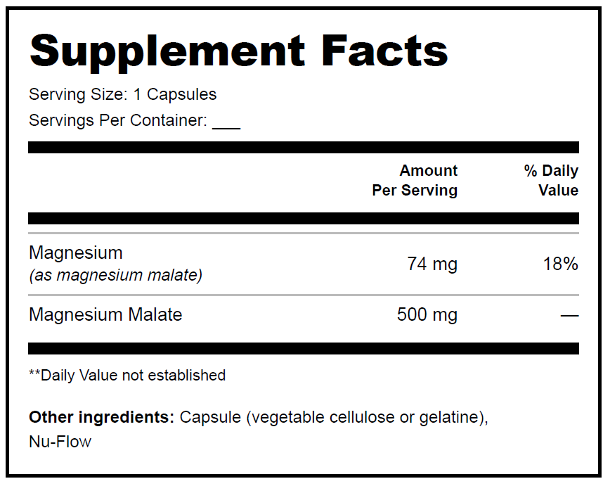 Supplement Facts